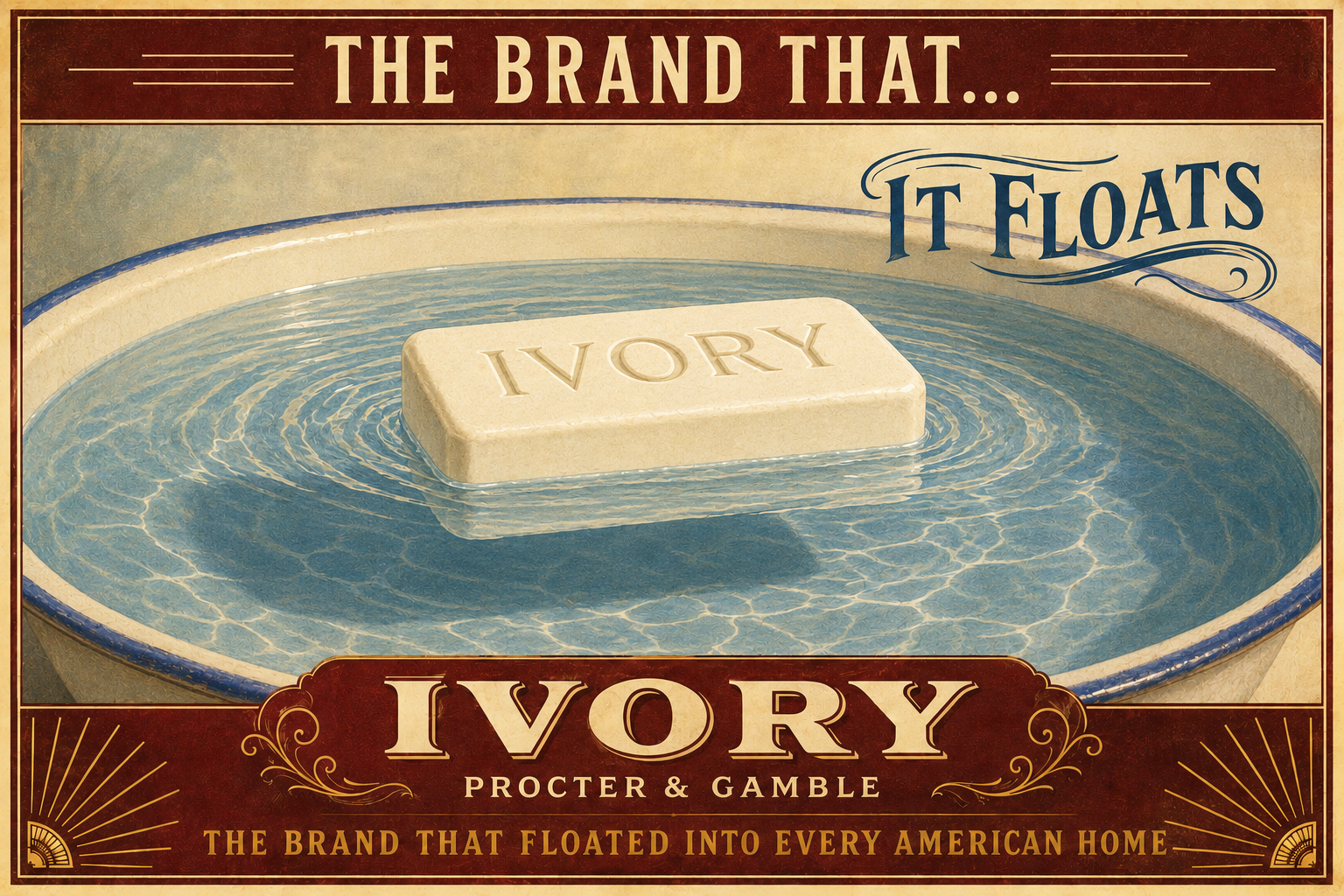 The Brand That . . . . Floated Into Every American Home